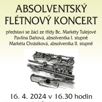 Absolventský flétnový koncert