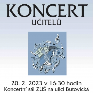 Koncert učitelů  / Příspěvek
