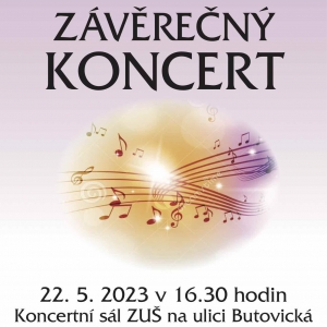 Slavnostní závěrečný koncert ve Studénce / Příspěvek