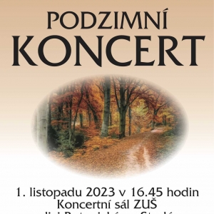 Podzimní koncert ve Studénce / Příspěvek