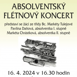 Absolventský flétnový koncert / Příspěvek