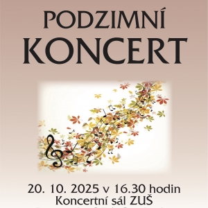 Podzimní koncerty 2025 / Příspěvek
