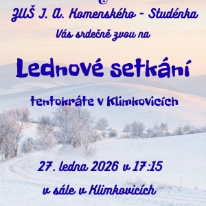 Lednové setkání v Klimkovicích / Příspěvek