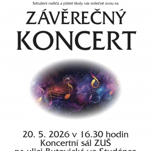 Závěrečné koncerty ve Studénce a Fulneku / Příspěvek